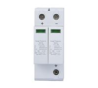 ZJchao 2 pour Dispositif de Protection 2P | Protecteur Photovoltaïque DC | Parafoudre Basse Tension 20KA | Installation Facile | Matériau Ignifuge (2P20KA)