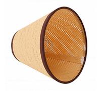 ZJchao Abat-jour en Rotin à Clipser, Ensemble de 6 Pièces, Lustre tissé pour Ampoules E14 sans éblouissement, pour Chambre à Coucher, Couloir, étude, Décoration D'hôtel