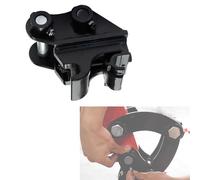 ZJchao Attelage à Changement Rapide pour Mini-pelles, Attache Rapide Accessoires de Mini-Pelle avec Accessoires de Pelle en Acier allié à Haute Résistance pour Excavatrices jusqu'à 3 Tonnes