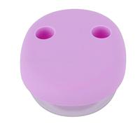 ZJchao Boîte à Collation sans Gâchis avec Protège-doigts 2 en 1, Conteneur à Collation Portable Réutilisable Anti-fuite pour Voyage, école, Enfants, Adultes, qualité Alimentaire, ABS, (PURPLE)
