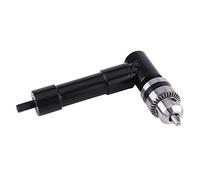 ZJchao Droit Mandrin à [Modèle amélioré 2024] Adaptateur de Foret à Tige Hexagonale à Angle Droit de 8 Mm, Outil d'extension de Fixation à 90 Degrés pour Espaces Compacts, 25 N.m, Compatible avec les
