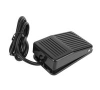 ZJchao Evier 12v Scie Interrupteur au Pied momentané TFS-01 250VAC 10A Pédale de Commande Antidérapante pour Applications Industrielles avec Longueur de Câblage 1M (Longueur de ligne 1 mètre)