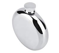 ZJchao Flasque Portable en Acier Inoxydable de 141,7 G - Flacon à Whisky pour Homme, Camping, Voyage, Pique-nique - Élégante et Bouteille avec Fermeture Sécurisée