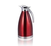 ZJchao Litres de café isolé Cafetière en Acier Inoxydable Pichet Isotherme à Double Paroi 1,5 L Serveur de Boisson isolé avec Poignée Ergonomique (2L)