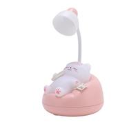 ZJchao Mignon Lampe de Nuit Chat avec 3 Niveaux de Luminosit x et Lumi re Chaude x pour D coration Moderne x de la Chambre x ou Bureau x