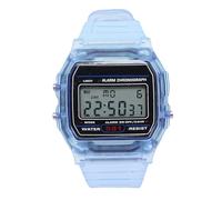 ZJchao Montre de Sport Numérique Rétro-éclairage LED Unisexe Multifonctionnelle étanche Montre électronique de Mode avec Chronomètre Réveil Compte à Rebours Calendrier Format 12/24 Heures (Bleu