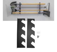 ZJchao Organisateur D'outils de Jardin, Réglage Flexible Réglage de la Pelle de Fer Râteau à Balais à Balais Mont-outil Organisateur de Rack D'outils avec Organisateur D'outils de
