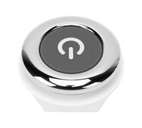 ZJchao Pressostat d'air de Baignoire Bouton de Commutation d'air de Spa Interrupteur à Bouton Plat Pneumatique Interface de Tuyau encastré en PVC pour Baignoire à Remous Spa Piscine