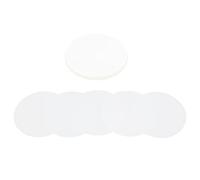 ZJchao Recharge 30mm Plastique 100 Pièces Badge Transparent Film de Protection PVC pour Bricolage Boutons Aimants Utilisation Polyvalente Durable 100 Pièces (37MM)