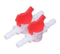 ZJchao Sphère d'arrêt d'eau 2 Pièces Vanne de Contrôle Contrôleur 'arrêt Régulateur ABS Interrupteur Ensemble 'accessoires Kit pour la Gestion (Régulateur de débit 10MM)