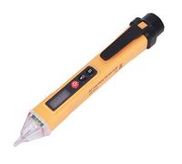 ZJchao Stylo de Test électrique, Stylo de Test Numérique de Détecteur de Tension de Courant sans Contact - Testeur de Tension à écran LCD AC 12-1000 V avec Lampe de Poche et sensibilité | Outil de