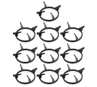 ZJchao Support de Brûleur de Cuisinière, Grille de Support Carrée pour Plaque de Cuisson à Gaz en Fonte, Antidérapante avec Extérieur Mat for Cafetière Moka