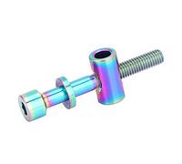 ZJchao Vis de Serrage de Vélo M5x30/35/40mm en Alliage de Titane, Boulon de Tige de Selle de Vélo, Ajustement de Précision, Durable et Léger, 1 Pièce (M5x40)