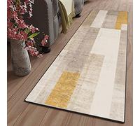 ZJXSNEH Tapis Cuisine Long Lavable antiderapant Moderne Motifs Géométriques Tapis Patchwork pour Cuisine Couloir Passage Chambre Gequez 60X180CM/23.58X70.74inches Rectangle