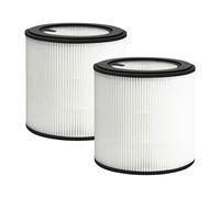 Zjyufy Lot de 2 filtres HEPA de rechange en verre pour purificateur d'air Philips AC0819 AC0810 800, 2 pièces de rechange pour FY0194/30, H13