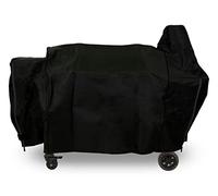 ZJYWSCH Housse de Protection pour Barbecue Pit Boss Charleston à gaz/granulés 600D très résistante aux intempéries - Étanche