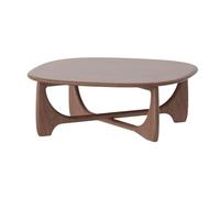 ZKALQECNF Salon Table Basse en Bois du Milieu siècle, Design Courbe Organique, Centre de Salon Basses(Petit)