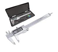 ZKLGS Pied a Coulisse Digital, Caliper en métal 150/200/30 0mm Caliper à Outils de Mesure du micromètre de Calibre d'étrier numérique électronique en Acier Inoxydable(300MM)