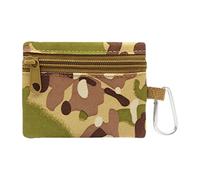 Zkydhbd Étui de transport essentiel en nylon avec clip amovible, parfait pour les activités de plein air, les trajets quotidiens en nylon, camouflage, Taille unique