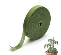 Zlokdraxy 25m Attache Plante, Bande de Fixation pour Plantes, 10mm Vert Gazon, Résistant aux Intempéries, Réutilisable, Tuteur pour Plantes (Gazon Vert)