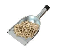 Zlqemik Pelle À Farine En Métal,Petit, Ergonomique, En Acier Inoxydable, Multifonction, Polyvalent - Pelle À Main Pour Farine De Cuisine | Pour Alimentation Animale Céréales Neige Grains De Café
