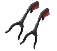 ZMaglorian Lot de 2 Pinces de Préhension Télescopiques - Pince Ramasse Objet et Attrape-Tout pour Déchets - Pince de Ramassage Portable Sans Se Baisser pour Personnes Âgées