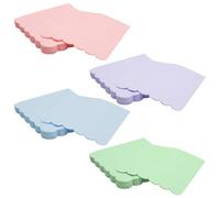 ZMDMAH Lot de 100 serviette papier multicolores - 25 x 25 cm serviette de table papier Convient pour mariages, carnavals, fêtes de Noël, anniversaires, fêtes prénatales, dîners