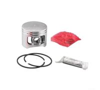 ZMdooreasy 58 Cylindre de Tronçonneuse pour PB-580H PB580T, Métal pour Kit de Piston avec Goupille à Bagues Remplace P021048140, Pièce Complète de Reconstruction Moteur pour Réparation de Scie à Bûche