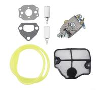ZMdooreasy Kit carburateur pour tronçonneuse modèles 36 41 136 137 141 142 | Remplacement pour C1Q-W29E | Comprend filtre à air, joints de conduite à carburant et filtres