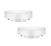 ZMH Lot De 2 LED Ampoules Gx53 ultra Plat 3000k 5 w 230v Non Dimmable Blanc