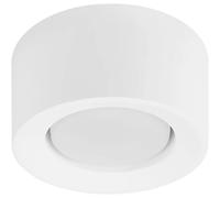 Zmh plafonnier cylindrique en plâtre - Blanc
