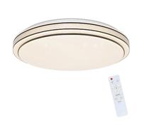 Zmh plafonnier Star Design - Blanc et or