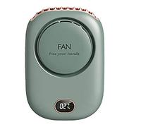 Znchgdtre Ventilateur USB Rechargeable pour Voyage, Bureau et Poche | polyvalente: peut se porter autour du cou, à la taille ou poser sur le bureau; autonomie longue et flux d’air.