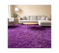 ZNQNDSR Gazon Artificiel Extérieur Découpable, Fausse Herbe De Taille Personnalisable avec Trous De Drainage, pour La Décoration Intérieure De La Zone des Animaux De Compagnie(Purple,6.5x39.3ft)