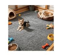 ZNQNDSR Gazon Artificiel pour Chiens, Gazon Artificiel Découpable avec Trous De Drainage, pour Toit De Terrain De Jeu pour Animaux De Compagnie(6.5x45.9ft)