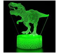 ZNZ Veilleuse 3D, Lampe D'ambiance Tactile à Illusion D'optique LED Avec Télécommande, Cadeaux de Jouets pour Enfants Garçons Filles, 16 Couleurs pour la Décoration de Bureau de Table