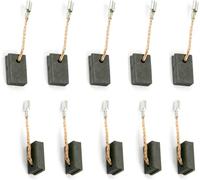 Zodazoqa 10 balais de Charbon pour Moteurs, compatibles avec Les Meuleuses d'angle Bosch GWS14-150, 5 x 10 x 17 mm