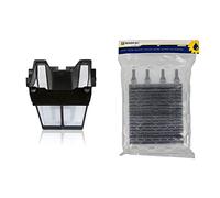 Zodiac Filtre pour Débris Très Fins, 60µ, Pour Robots Nettoyeurs de Piscine TornaX, Pour un Nettoyage Minutieux, Transparent/Gris & Brosse à Lamelles, Pour Robots Nettoyeurs de Piscine TornaX, Gris