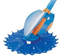 Zodiac Robot Nettoyeur de Piscine Hydraulique, Fond Seul, pour Piscines 8 x 4 m Maximum, Aspiration à Diaphragme, Kontiki 2, Bleu/Orange, W70478