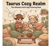 [Zodiac Series] Taurus Cozy Realm: The Ultimate Earth Sign Coloring Book: A Whimsical Journey Through The Traits, Hobbies & Lifestyle of The Grounded Earth Sign
