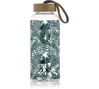 ZOE Bamboo Glass Bottle bouteille d'eau en verre coloration Tropic green 550 ml