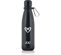 ZOE Heart Logo Stainless Steel Bottle gourde en inox coloration Black 1 pcs