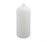 Zoegneer Bouteille de mousse de rechange en plastique de 1 L pour nettoyeur haute pression, adaptateur de mousse jusqu'à 5000 PSI max 60 C eau chaude pour nettoyage de voiture, équipement de jardin
