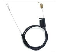 Zoegneer Câble d'entraînement pour tondeuse à gazon à roue arrière de 53,3 cm, noyau en acier inoxydable, revêtement en PVC résistant à la rouille, ligne de contrôle de rechange de 137,5 cm, barre