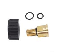 Zoegneer Kit adaptateur de réservoir avec joint torique et raccord pour Zodiac R0552000 pour filtres DEV48 DEV60 DEL JS CJ S Series 100 150 200 250 modèles de cartouches en laiton et plastique