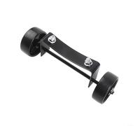 Zoegneer Kit de roue de chauffage de terrasse en nylon et fer - Accessoire de rechange pour une mobilité et une installation faciles - Pour parasol chauffant à base ronde et chauffage pyramidal