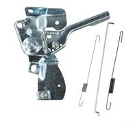 Zoegneer Kit de soupape d'accélérateur de tondeuse à gazon avec ressort de commande en acier pour Honda GX140 168F 55HP 65HP 4 moteur avec levier d'accélérateur tige régulateur Spri