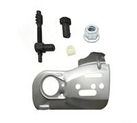 Zoegneer Kit d'écrou tendeur de plaque de guidage pour tronçonneuse 445 450 haute résistance en métal et plastique Pièces de rechange Installation sécurisée Opéra