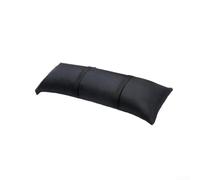 Zoegneer Lot de 1 sac de sable à remplir pour pied de parasol - Design arqué - Tissu Oxford 600D - Résistant aux intempéries - Pour meubles de jardin - Utilisation en extérieur - Noir