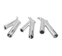 Zoegneer Lot de 3 embouts de buse de soudage de type Y pour souffleur d'air chaud en PVC PP 5 mm 6 mm 8 mm en acier inoxydable rapide Kit d'outils de remplacement